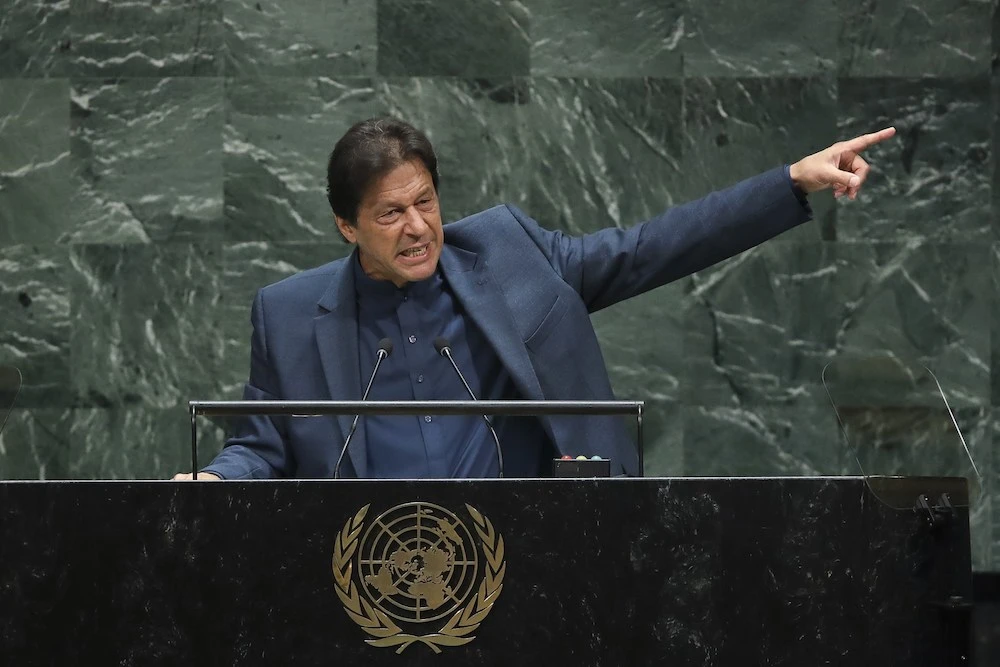 India planning ‘bloodbath’ in Kashmir, Pakistan’s Imran Khan tells UNGA