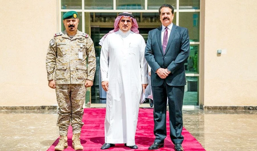 The symposium hosted the Governor of the Saudi Arabian Monetary Agency Ahmed Al-Khulaifi. (SPA)