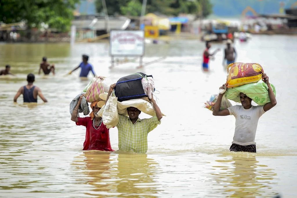 Indian officials said they have moved thousands of people to relief shelters. (File/AFP)