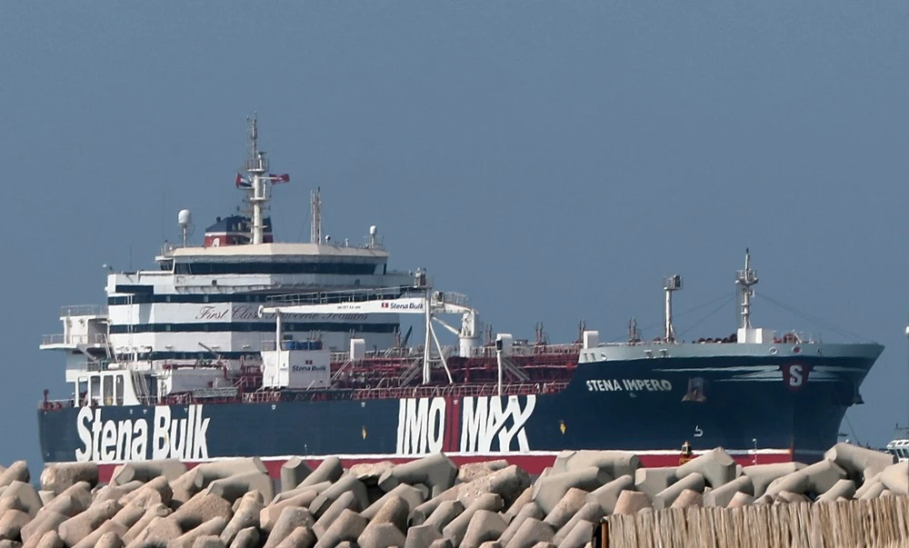 UK tanker docks in Dubai after detention by Iran