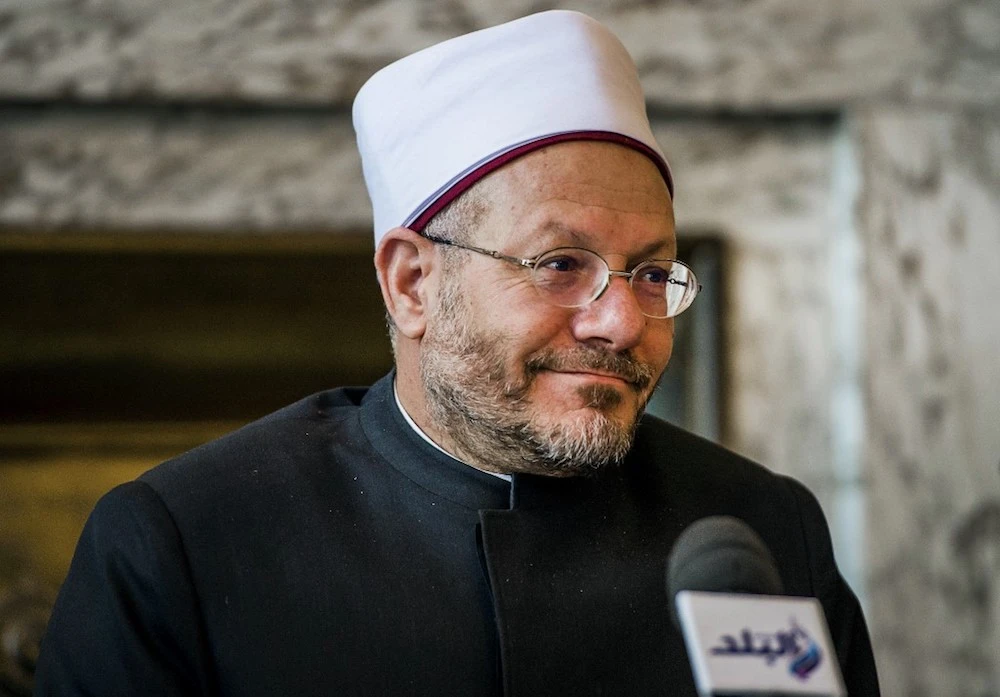 Shawki Ibrahim Allam, the Grand Mufti of Egypt, will be asked for a non-binding opinion on the case. (AFP/File photo)