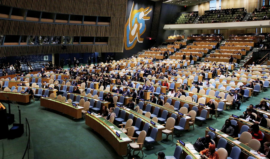The United Nations General Assembly at U.N. headquarters in New York, U.S. (Reuters file photo)