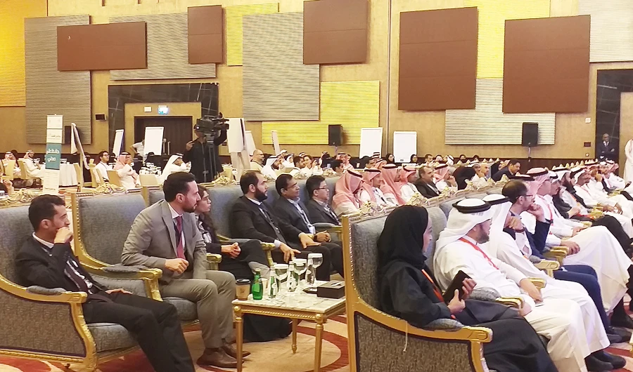 Guests and participants at Ideathon 2019 in Riyadh. (Photo by Rashid Hassan)