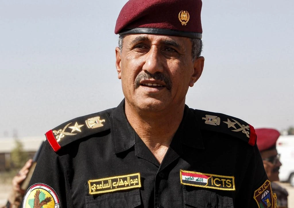Lt. Gen. Abdulwahab Al-Saadi was removed from his post and transferred to the Ministry of Defense without explanation on Friday. (AFP)