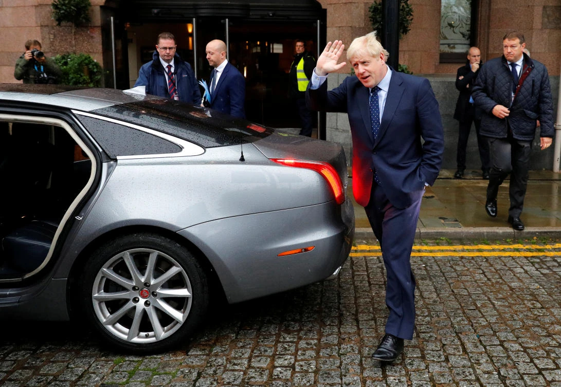Boris Johnson has vowed to take Britain out of the EU with or without a deal. (Reuters0