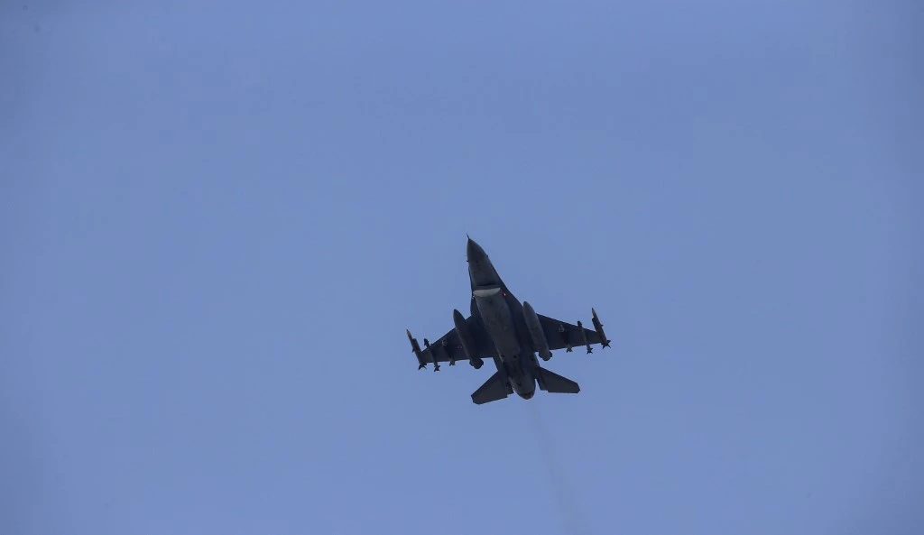 Turkish F-16 jets shot down the drone. (AFP/File photo)