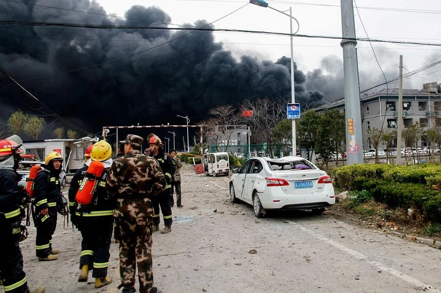 China continues to suffer serious industrial and transport accidents despite efforts to boost safety. (File/AFP)
