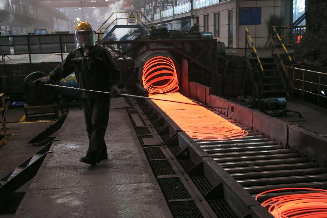 The Caixin/Markit Manufacturing Purchasing Managers’ Index for September expanded for a second straight month as Chinese factories ramped up production and new orders rose. (AFP)