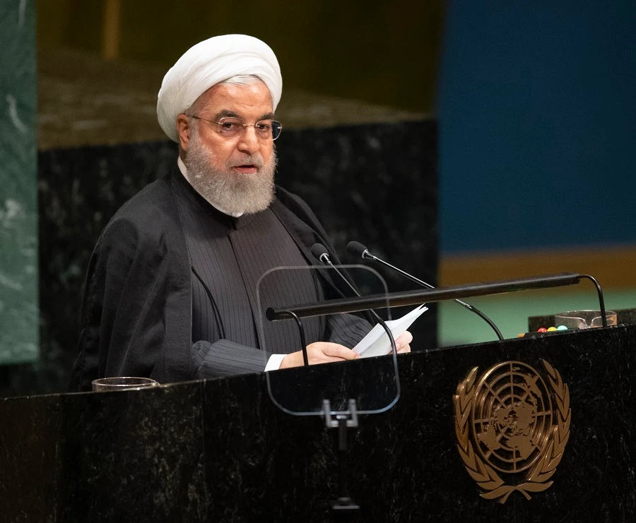 Iran’s Rouhani says French plan for talks broadly is acceptable