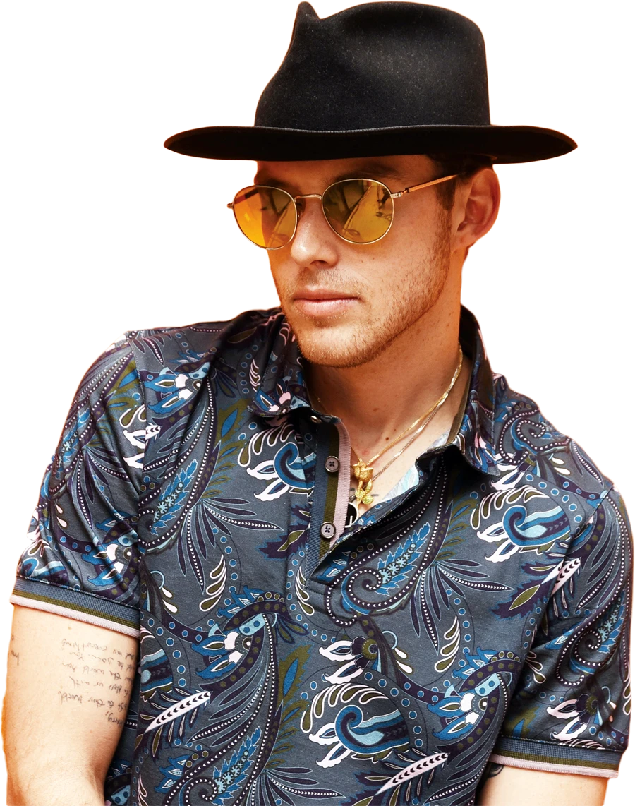 Singer-songwriter Harry Hudson attends a Ted Baker launch event in Los Angeles, California. (AFP)