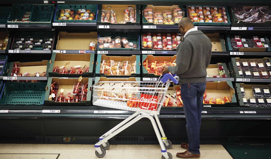 Solid consumer demand has so far cushioned Britain’s economy from the uncertainty of an imminent Brexit. (AFP)