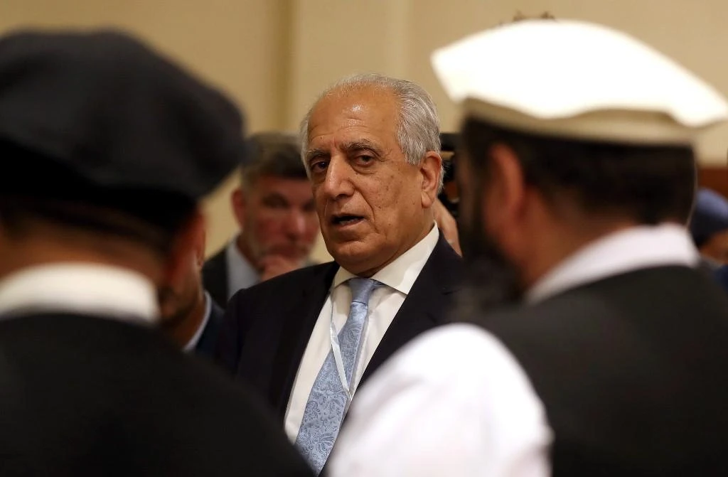 An anonymous source said Zalmay Khalilzad had an informal meeting with Taliban. (File/AFP)
