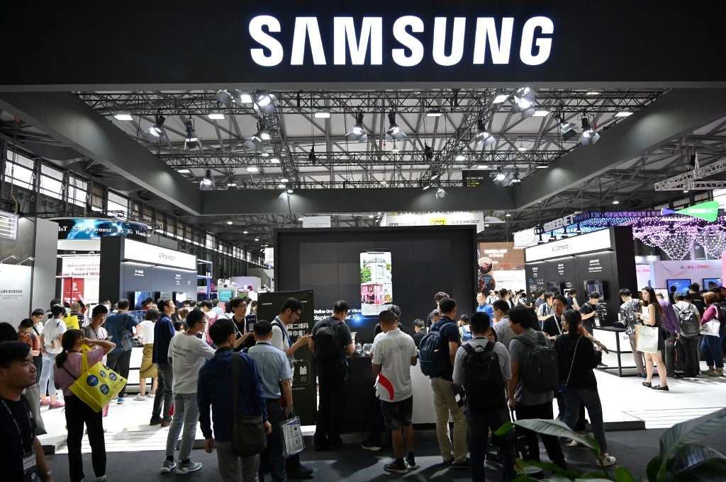 Samsung’s end of mobile phone production in the world’s largest smartphone market was partly because of rising labor costs in China. (AFP)