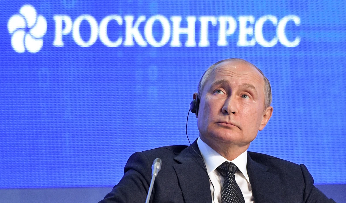 Vladimir Putin is still — unsurprisingly — the biggest draw in town. (Kremlin via Reuters)