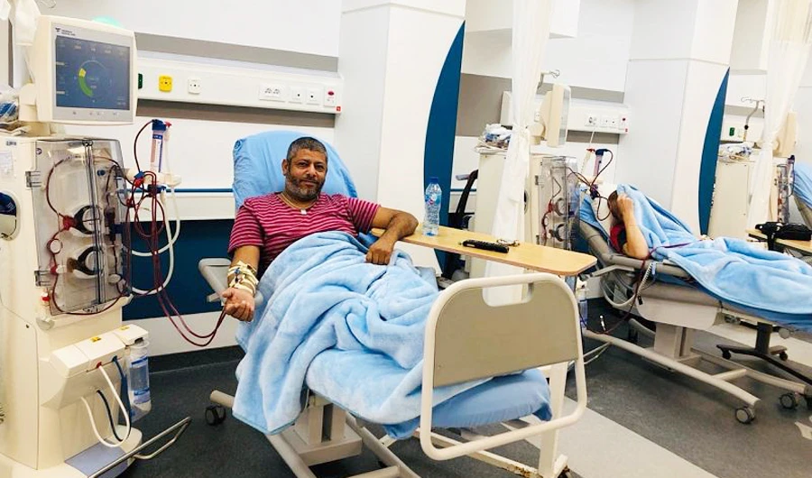 The Prince Naif bin Abdul Aziz Dialysis Center provided treatment services for 106 patients during 276 sessions. (SPA)