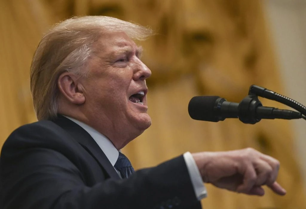 Trump pushed for wide-ranging immigration law reforms to fulfill promises he made during his 2016 presidential campaign. (File/AFP)