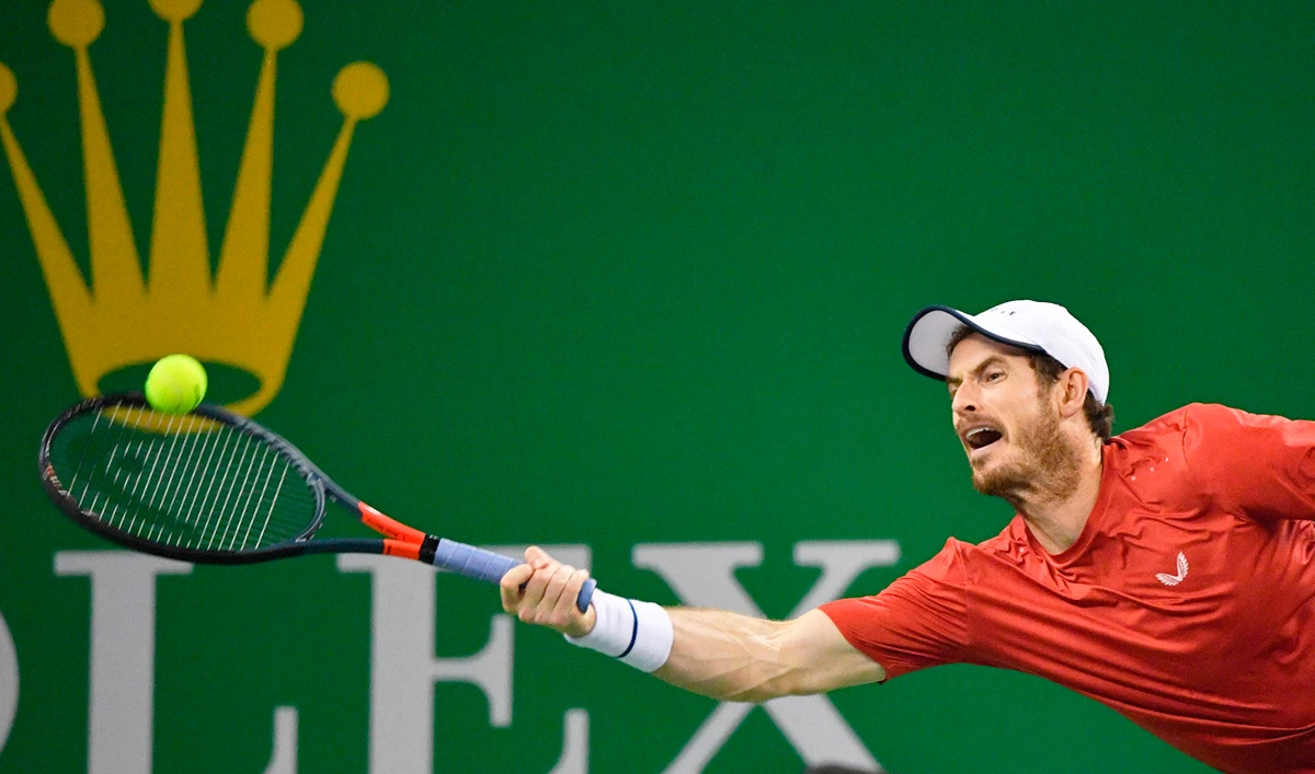 Andy Murray beat Argentine qualifier Juan Ignacio Londero. (AFP)