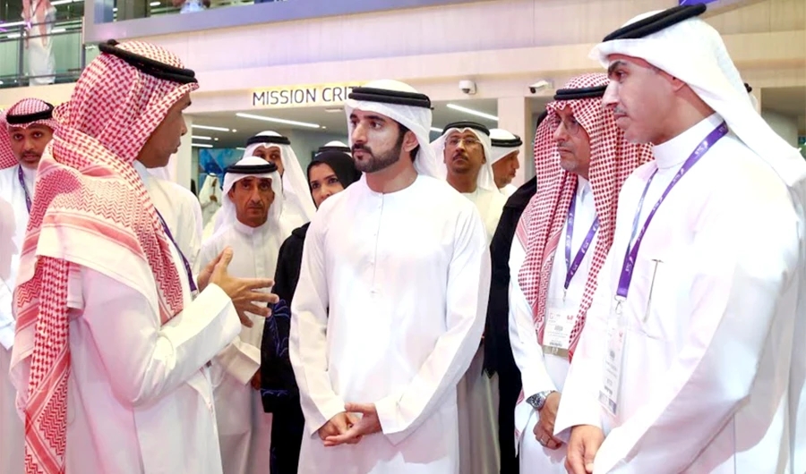 Sheikh Hamdan bin Mohammed bin Rashid Al-Maktoum, crown prince of Dubai, toured the STC booth at GITEX 2019 in Dubai.