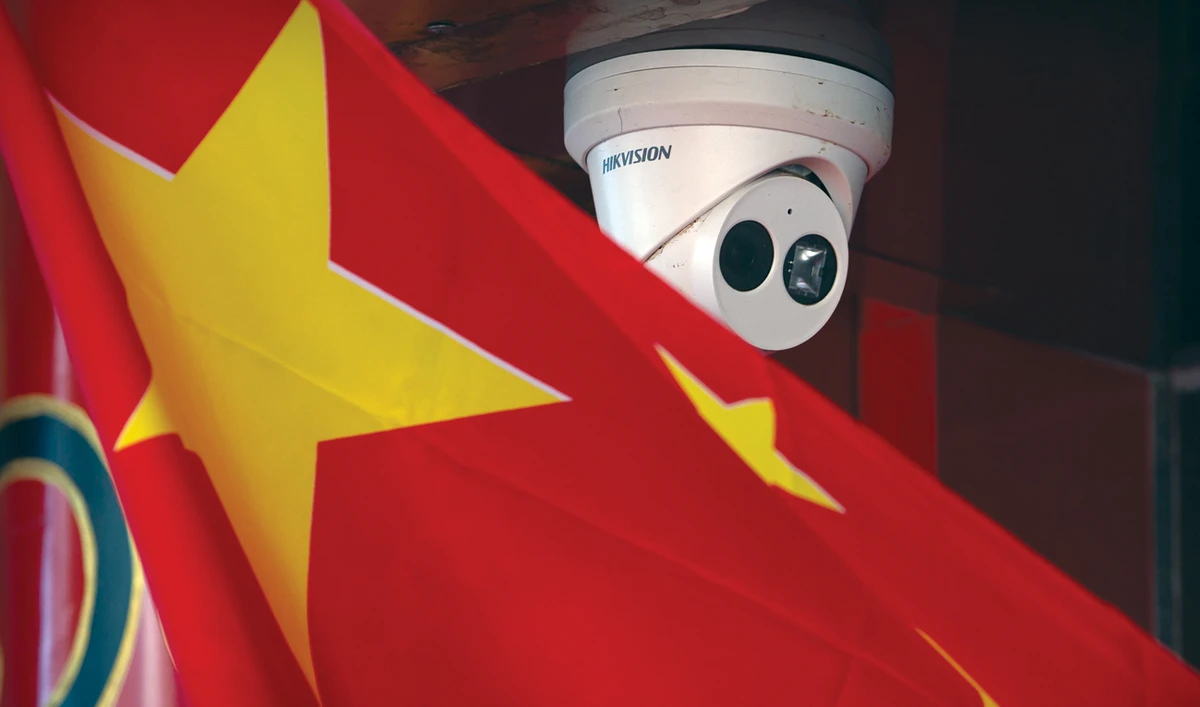 The US accused Chinese tech companies of being involved in a ‘campaign of repression and mass arbitrary detention.’ (Reuters)