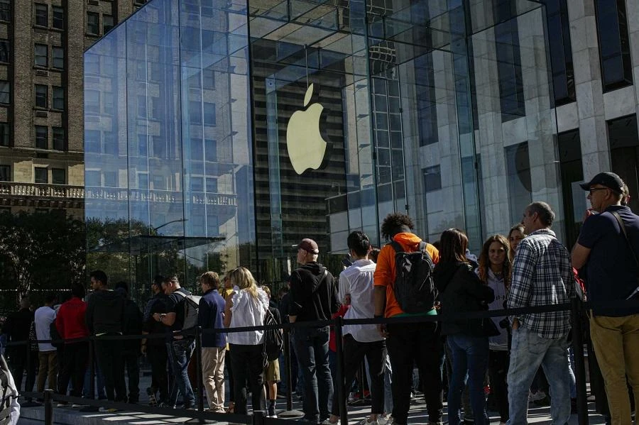 “Apple has to think about the consequences of its unwise and reckless decision,” a Chinese opinion piece said. (File/AFP)