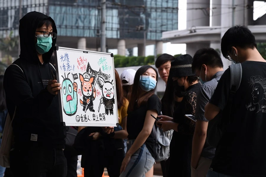 Hong Kong pro-democracy activist appeals against sentence as more protests loom