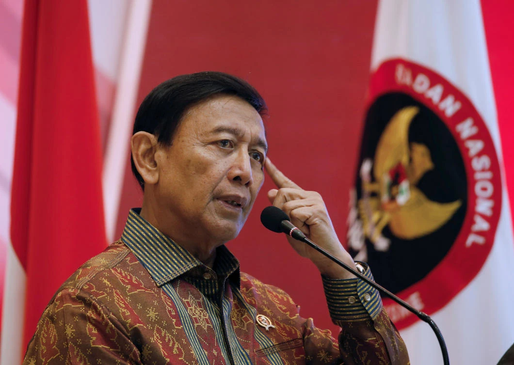 Wiranto has served as chief security minister in President Joko Widodo’s cabinet since 2016. (Reuters)