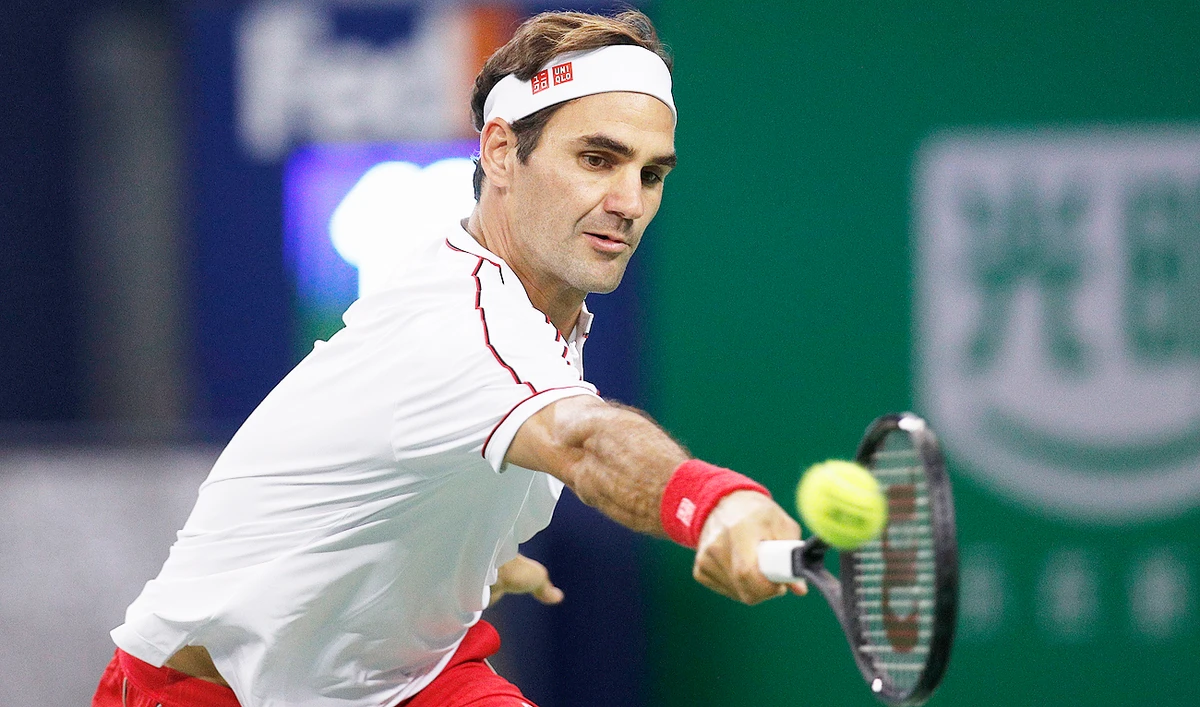 Roger Federer never really felt like I had the upper hand against David Goffin. (AP)