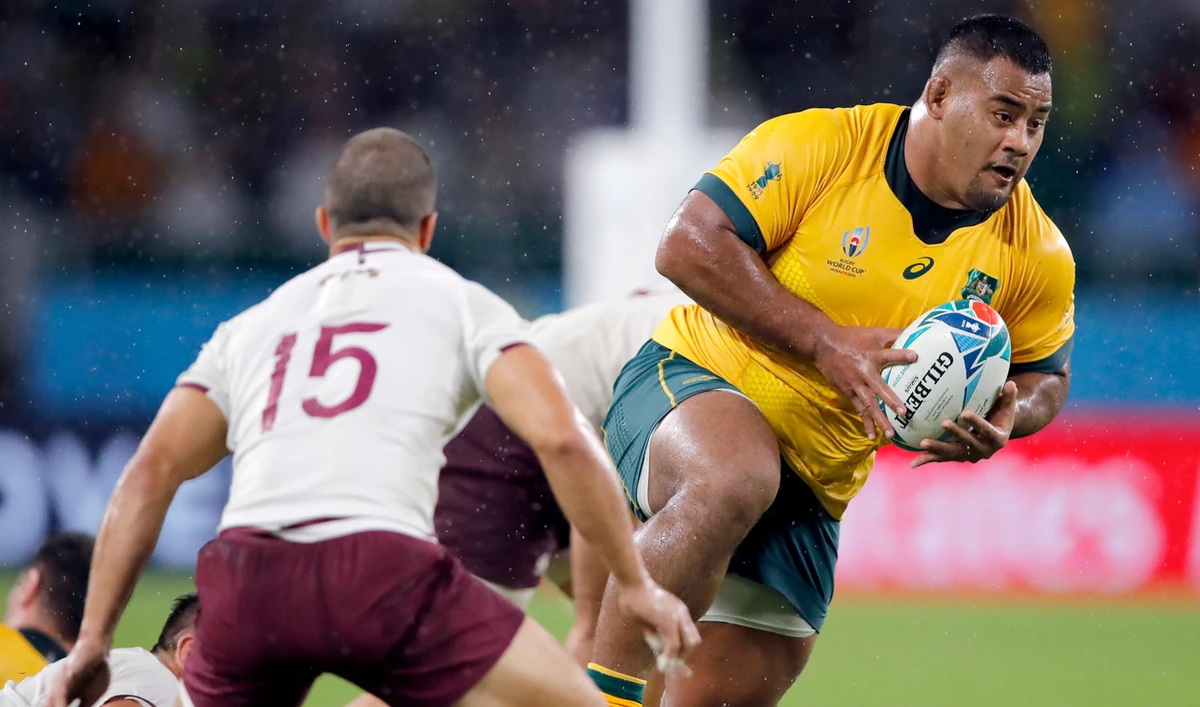 Wallabies overcome tough Georgia ahead of World Cup knockouts