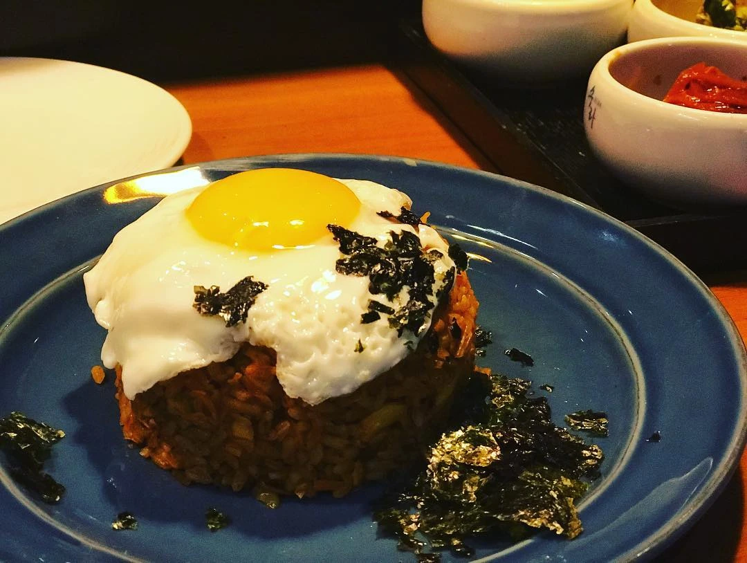 SURA’s Kimchi-Bokkum bap. (SURA Instagram)