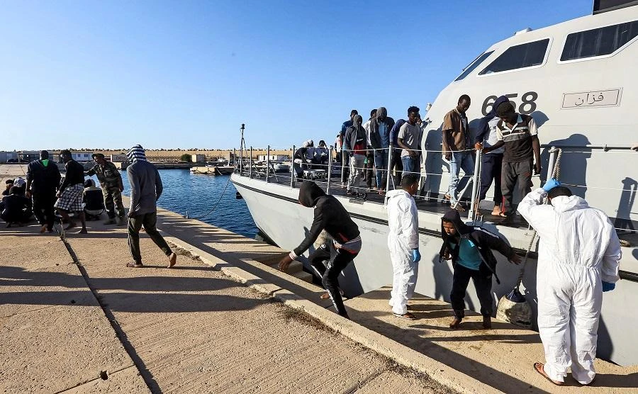 176 migrants rescued off Libya, 110 others turned back