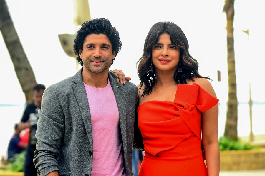 Farhan Akhtar and Priyanka Chopra Jonas star in the film. (AFP)