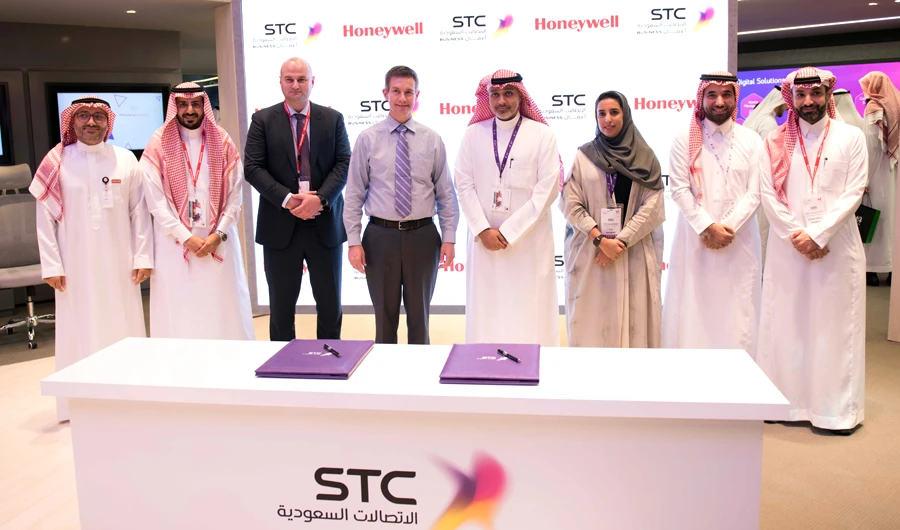 The agreement was signed at GITEX Technology Week 2019 in Dubai, by Riyad Muawwad, chairman of the board of directors of STC Solutions and senior vice president of STC Enterprise, and John Waldron, president and CEO of Honeywell Safety and Productivity Solutions (SPS).