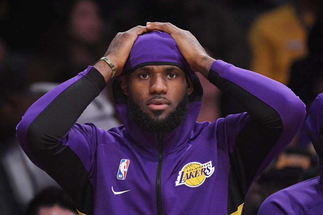 LeBron James has a lifetime endorsement deal worth tens of millions with Nike, which does big business in China. (AP)