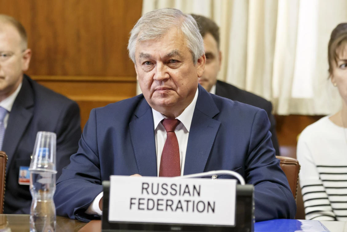 Lavrentiev confirmed that Russia had brokered an agreement between the Syrian government and Kurdish forces. (File/AFP)