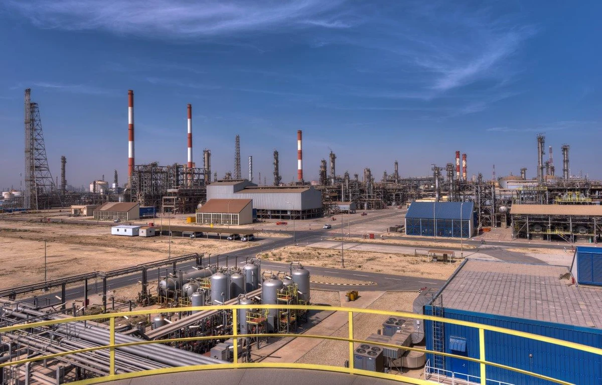 The incident happened at the SASREF refinery in Jubail. (SASREF Twitter)