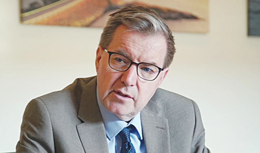 Norway ambassador Oyvind Stokke