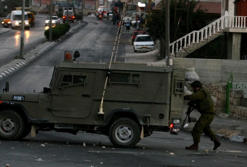 Israeli police were carrying out arrests overnight in the Al-Amari refugee camp. (File/AFP)