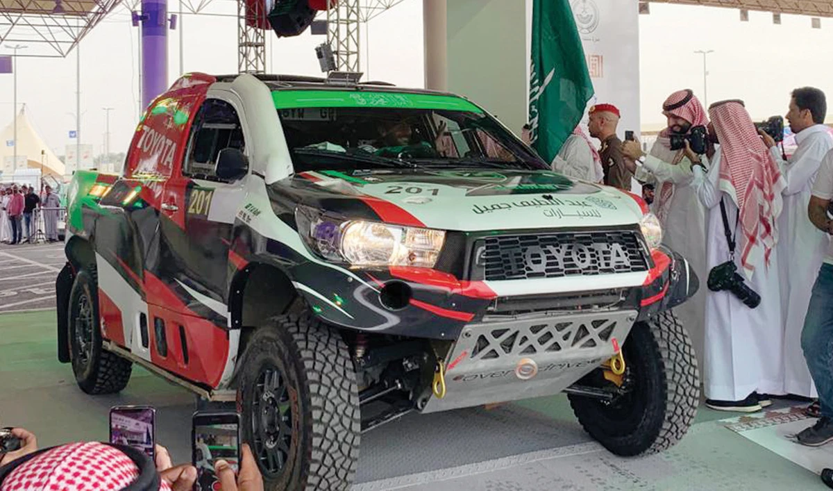 Yazeed Al-Rajhi leads after super special stage of Rally Qassim 2019