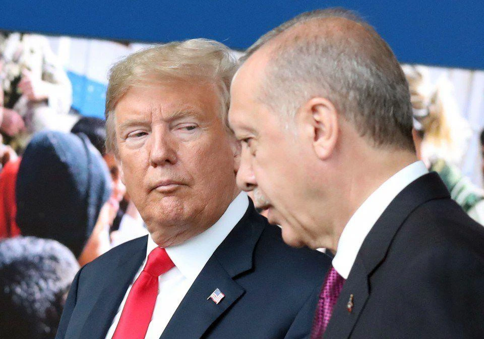 President Donald Trump said Friday that Turkish President Recep Tayyip Erdogan had assured him that he wants the “cease-fire” with Kurdish militants in northern Syria to work. (AFP/File Photo)