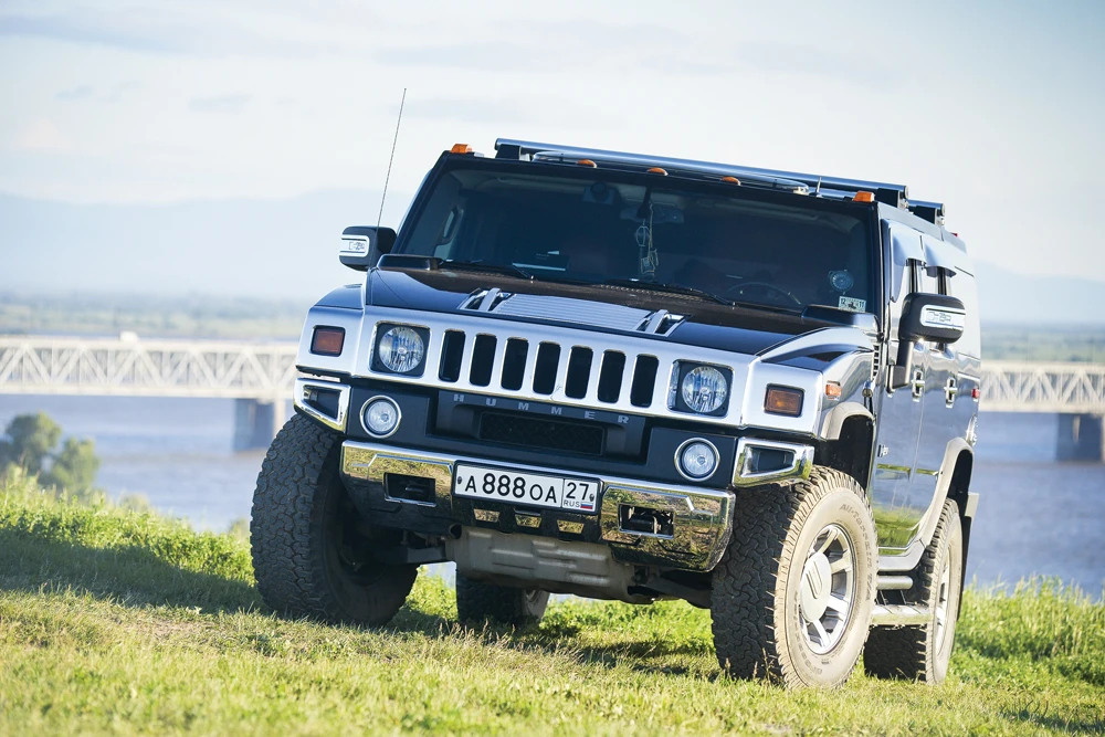 The Hummer, based on the armored Humvee truck first built for the US military, has been an iconic American SUV brand since it was first marketed in 1992. (AFP)