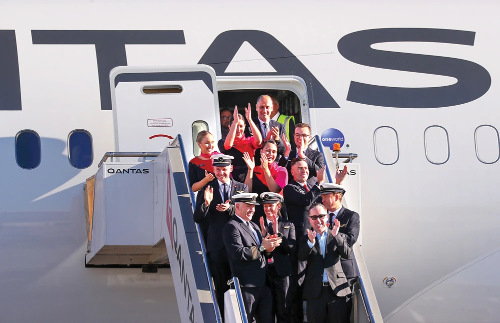 Qantas completes longest non-stop New York-Sydney flight