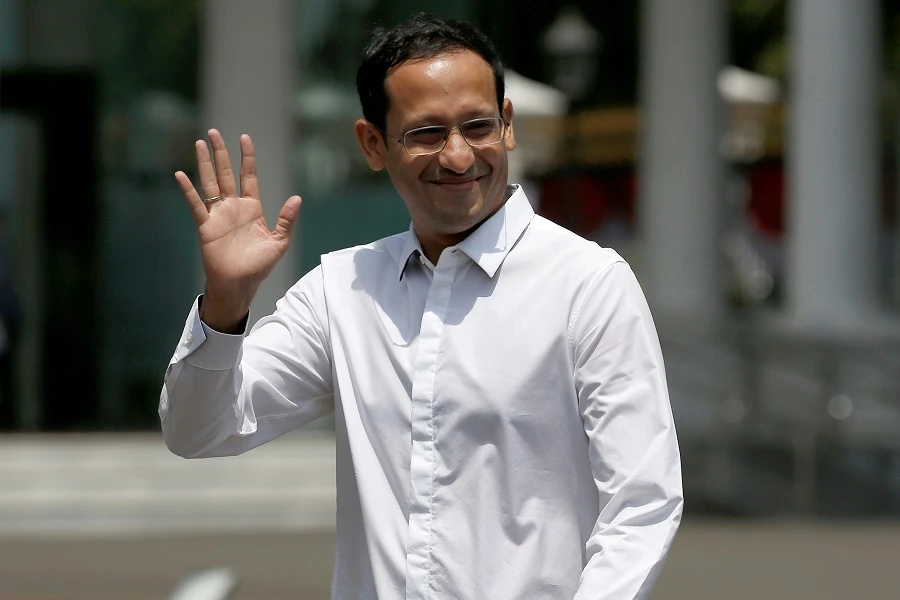 Makarim told reporters at the presidential palace in Jakarta it was a “a big honor to be able to join the cabinet. (File/AFP)