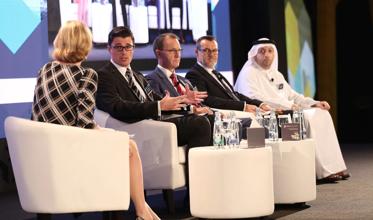 A panel discussion during the Sharjah FDI Forum 2016 (Archive)