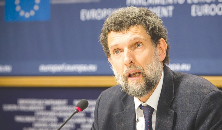 Osman Kavala. (AP)