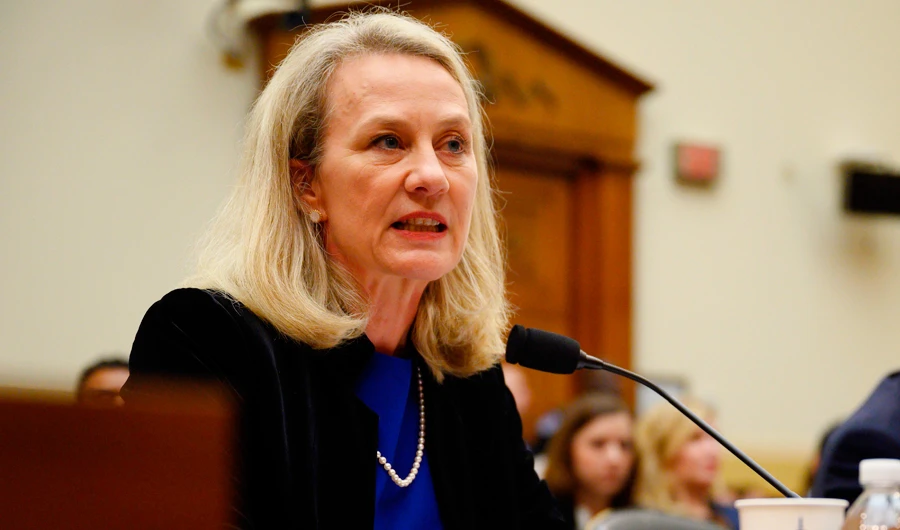 US acting Assistant Secretary of State for South and Central Asian affairs, Alice Wells. (AFP)