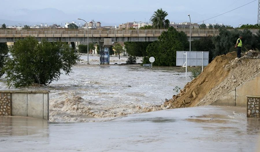 Last month record rainfall in southeastern Spain claimed seven lives. (File/AFP)