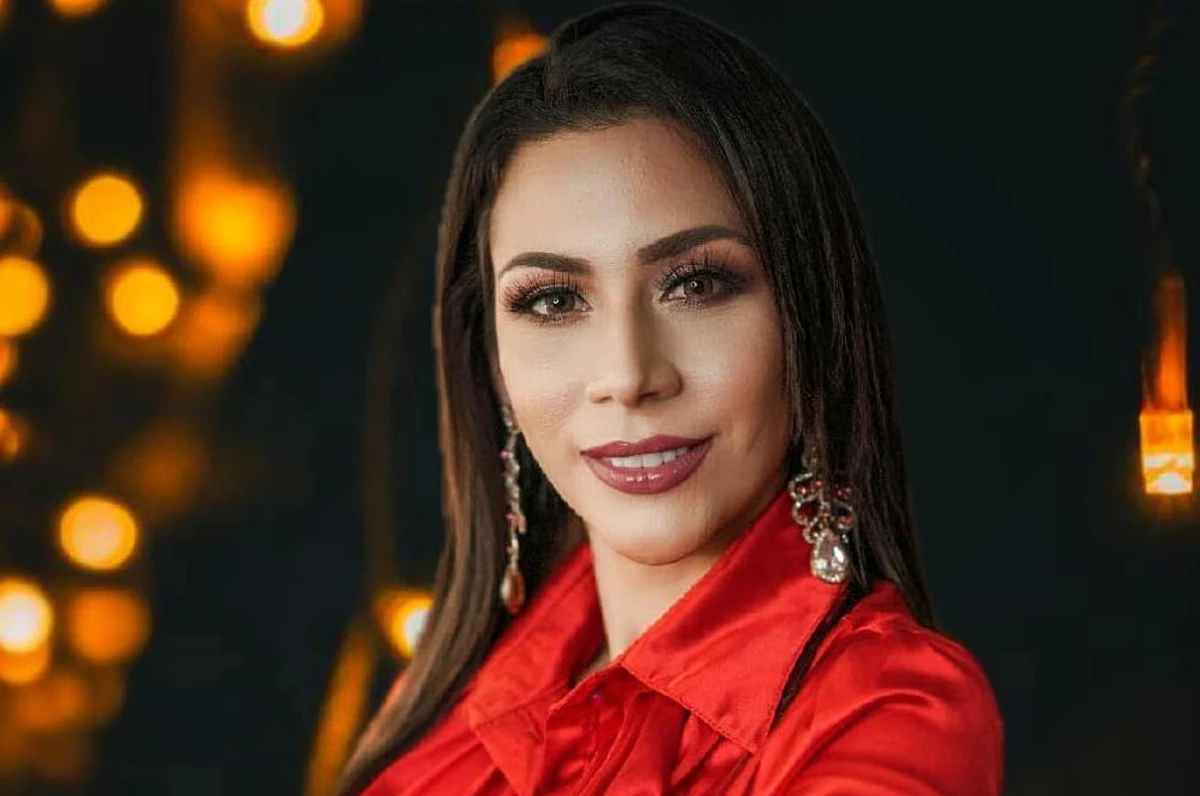 Bahareh Zare Bahari, Iran's representative to the Miss Intercontinental pageant in 2018. (Photo credit: Bahareh Zare Bahari’s Facebook page)