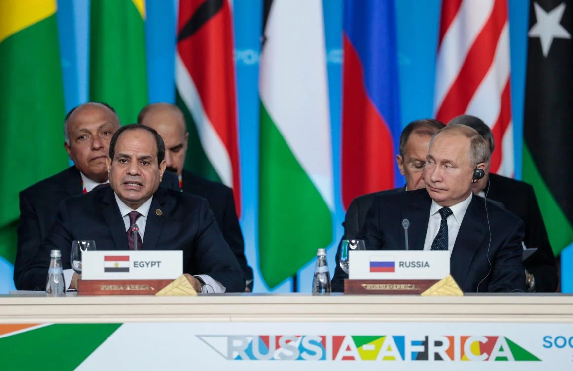 Putin courts Africa and offers to mediate dam dispute