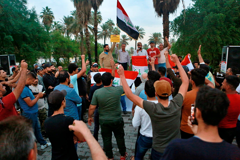 Iraqi PM warns against violence on eve on planned anti-government protests