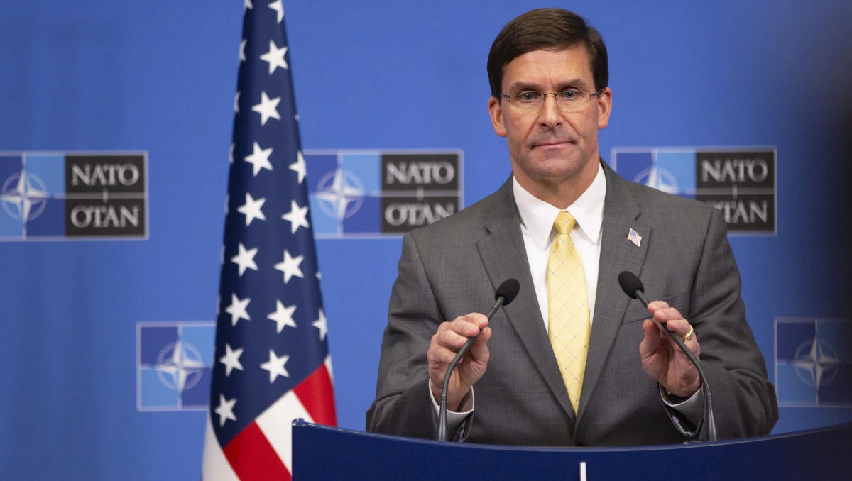 Defense chief Esper: US troops, armored vehicles going to Syria oil fields